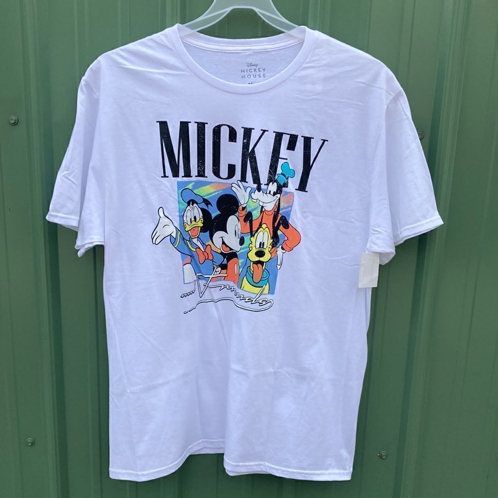 Mens Disney Graphic Mickey Mouse Cotton T-Shirt Size XL